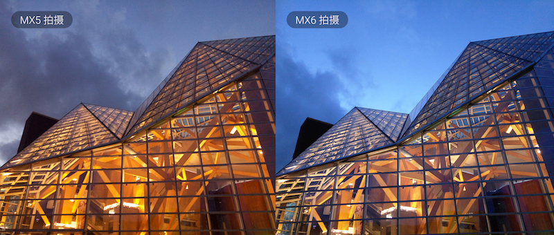 Cámara del Meizu MX5 vs MX6