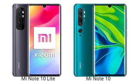 mi 10 lite vs note 8 pro