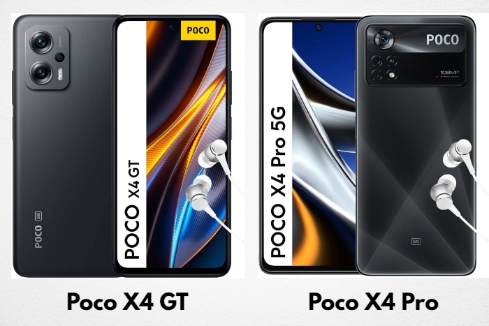 POCO X4 GT VS X4 PRO