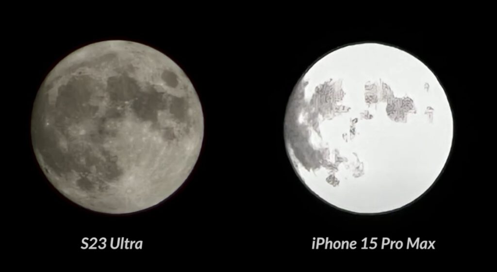 iPhone 15 Pro Max vs Samsung Galaxy S23 Ultra cámara