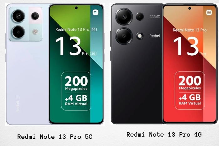 Comparativa Redmi Note 13 Pro 5G vs 4G, diferencias, opiniones, ¿cuál es mejor comprar? ¿Cómo distinguirlas?