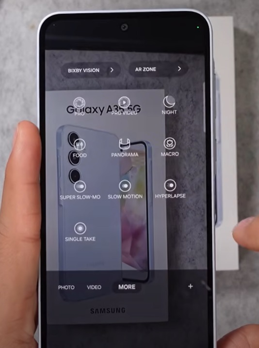 Análisis Samsung Galaxy A35 5G, cámara