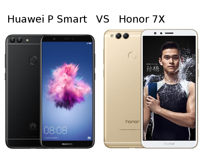 Чем отличается honor. Huawei Honor 7x. Huawei Honor p Smart. Huawei Honor p Smart 2018. Хуавей п смарт 2018.