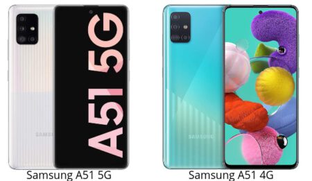 Samsung a51 4g и 5g в чем разница